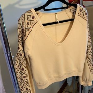 Free People, Size Small, Crop sweater.